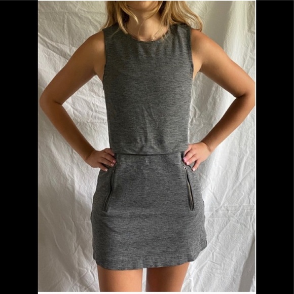 Aritzia Dresses & Skirts - Last price!Aritzia talula mini grey dress
